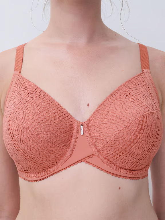 Easy Support Full Coverage Unlined Bra Rose Canyon - 4