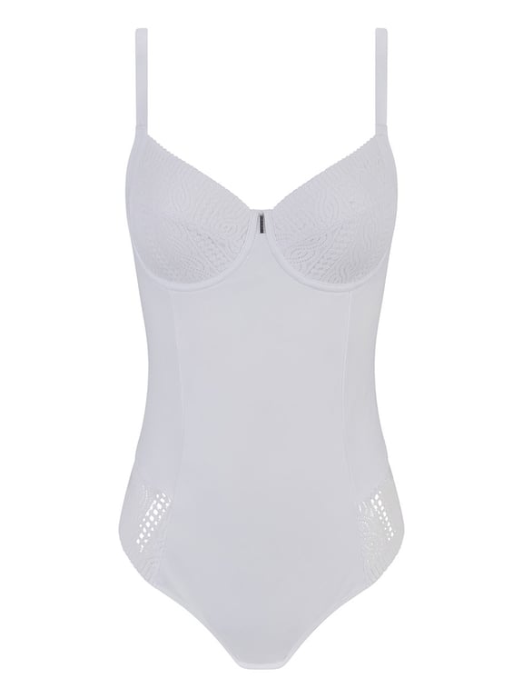 Chantelle Easy feel | EASY SUPPORT - Easy Support Bodysuit White - 2