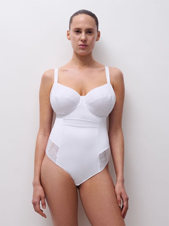 Chantelle Easy feel | EASY SUPPORT - Easy Support Bodysuit White - 1