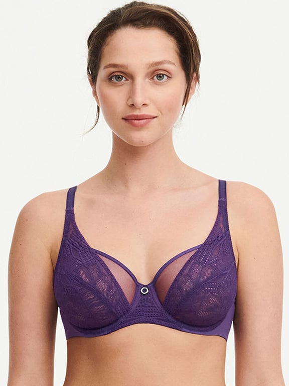 Naya Lace Unlined Underwire Bra Parade Violet - 0