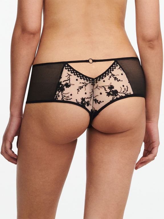 Suzy Lace Hipster, Passionata designed by CL Nude Blush/Black - 1