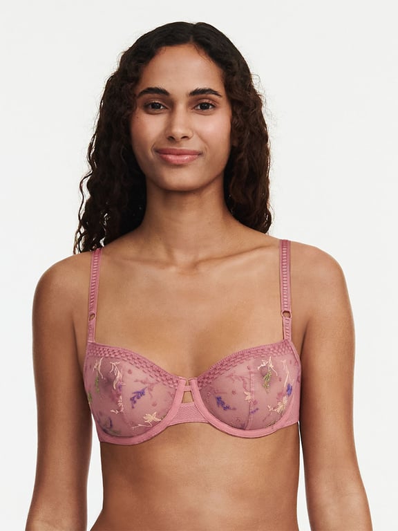 Suzy Lace Unlined Demi Bra, Passionata designed by CL Rosewood Multico - 0