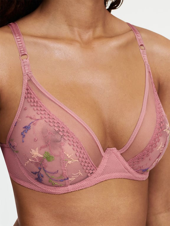 Suzy Lace Underwire Bra, Passionata designed by CL Rosewood Multico - 2