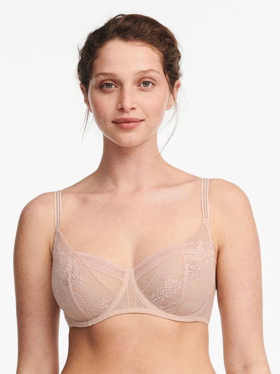 Buy ELEG & STILANCE Detachable Strap Balconette with Demi Cup Bra