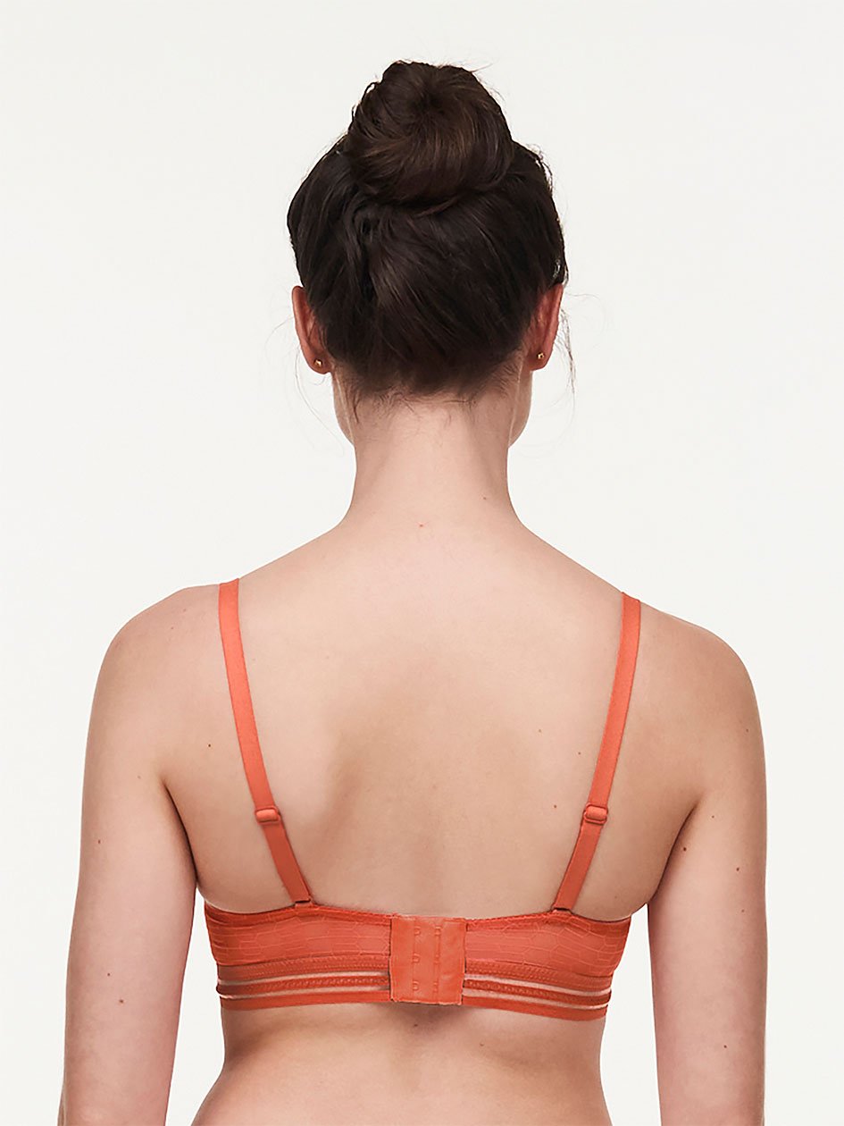 Only Manhattan Wireless T-Shirt Bra, Passionata designed by CL Vine Peach