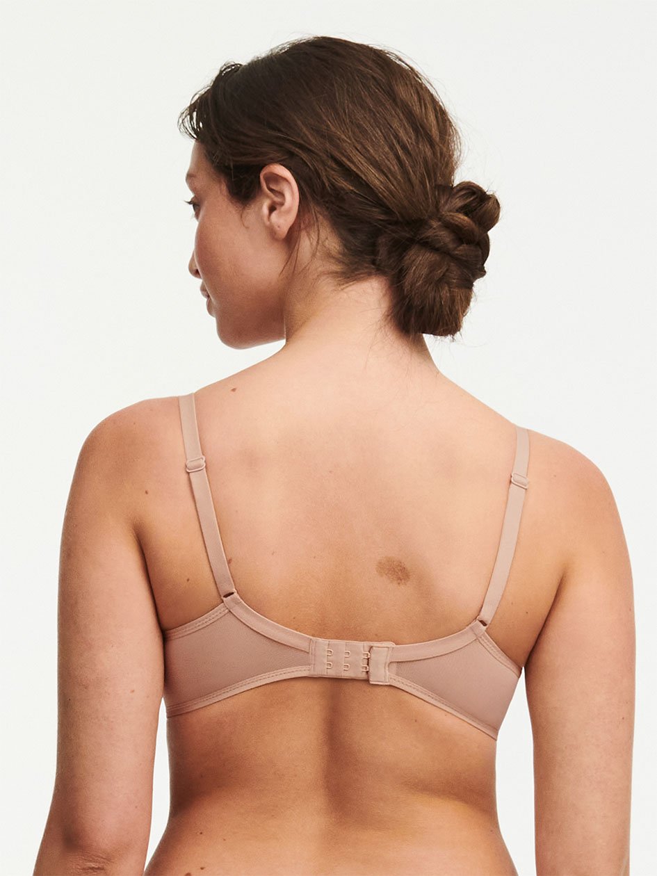 Ondine Lace Plunge Contour Bra, Passionata designed by CL Clay Nude