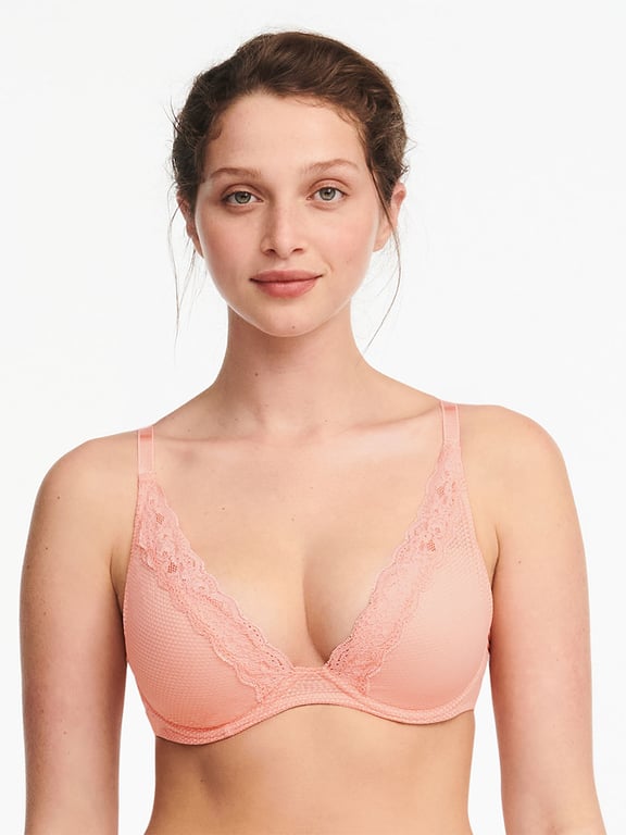 Brooklyn Plunge Bra, Passionata designed by CL Candlelight Peach - 0