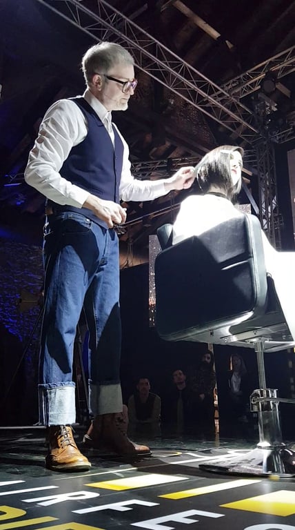 Ο Dove Palmer στο HAIRFEST EXPERIENCE