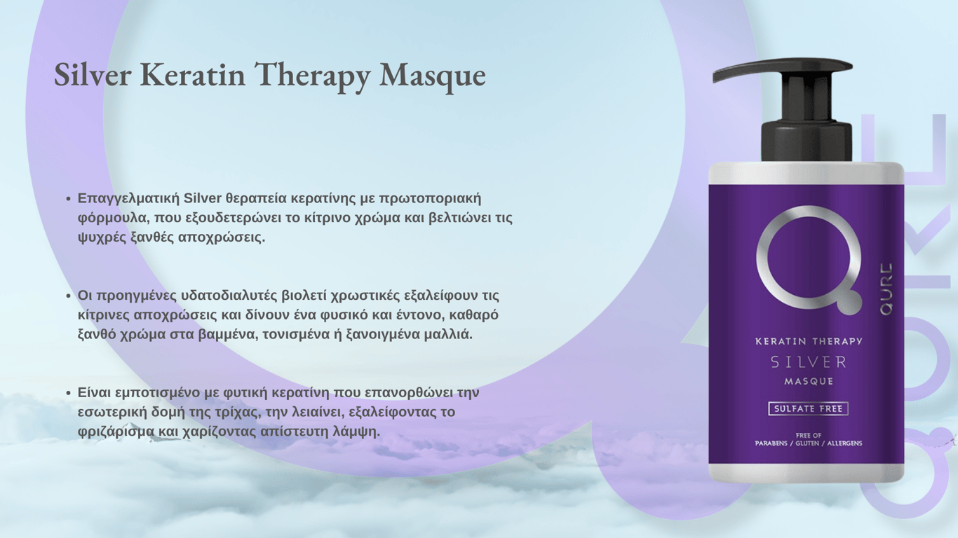 Silver Keratin Therapy Masque