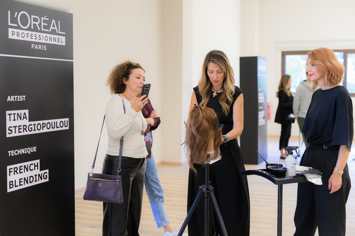 Demo French Blending από την Τίνα Στεργιοπούλου στο Experience Room