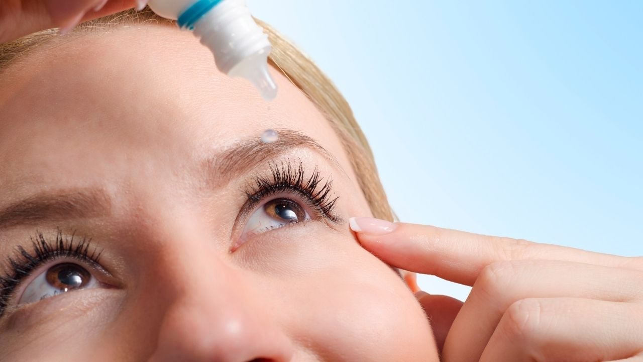 Do you have red eyes? Watch out for the hot air and the hair dryer!