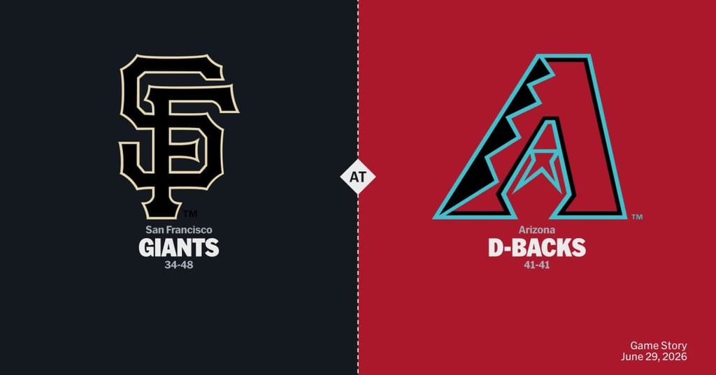 07/01 10:40 경기 MLB #연장포함# 애리조나 vs 샌프란시스코 2