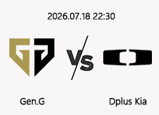 7/18 22:30 경기 EWC 4강 #BO.3# 젠지 (-1.5) vs 디플러스기아 1