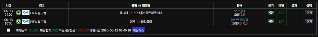 월드컵 벳했심더!