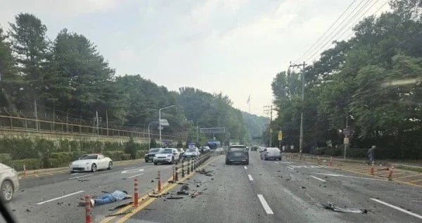 키움 이용규 음주운전 관련 CCTV 영상·사진 화제 1