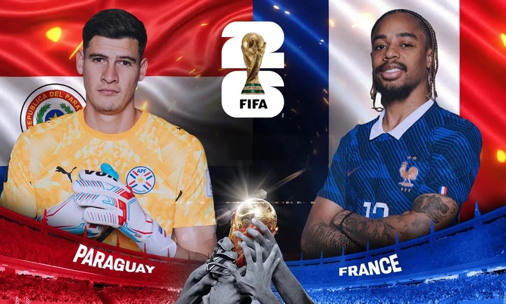 07/05 06:00 경기 FIFA 북중미 월드컵 파라과이 (+1.5) vs 프랑스 2