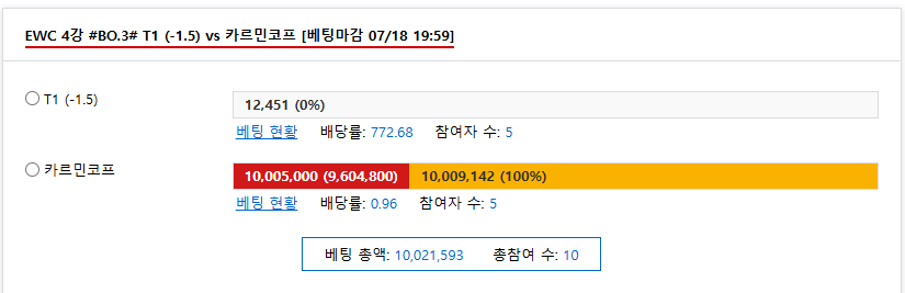 t1 걸어조요 나 걸어써요
