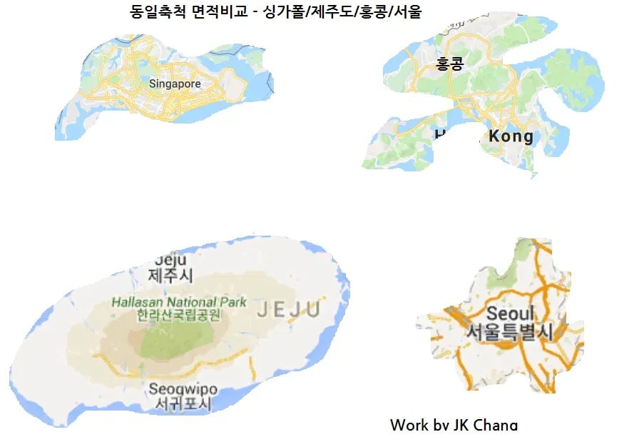 사람들이 의외로 모르는 제주도 크기 1