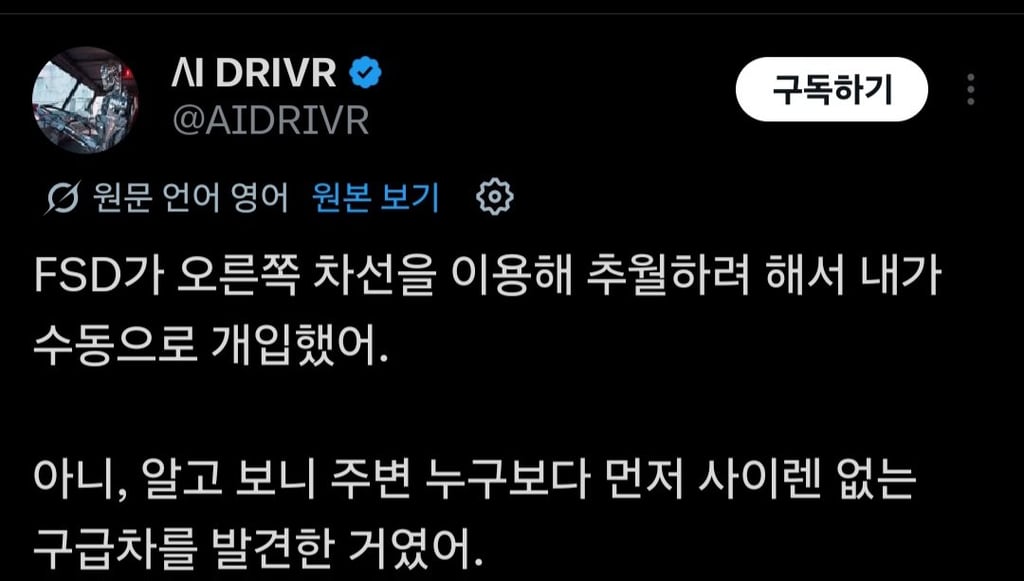 결국 특이점이 와버린 테슬라 자율주행 4