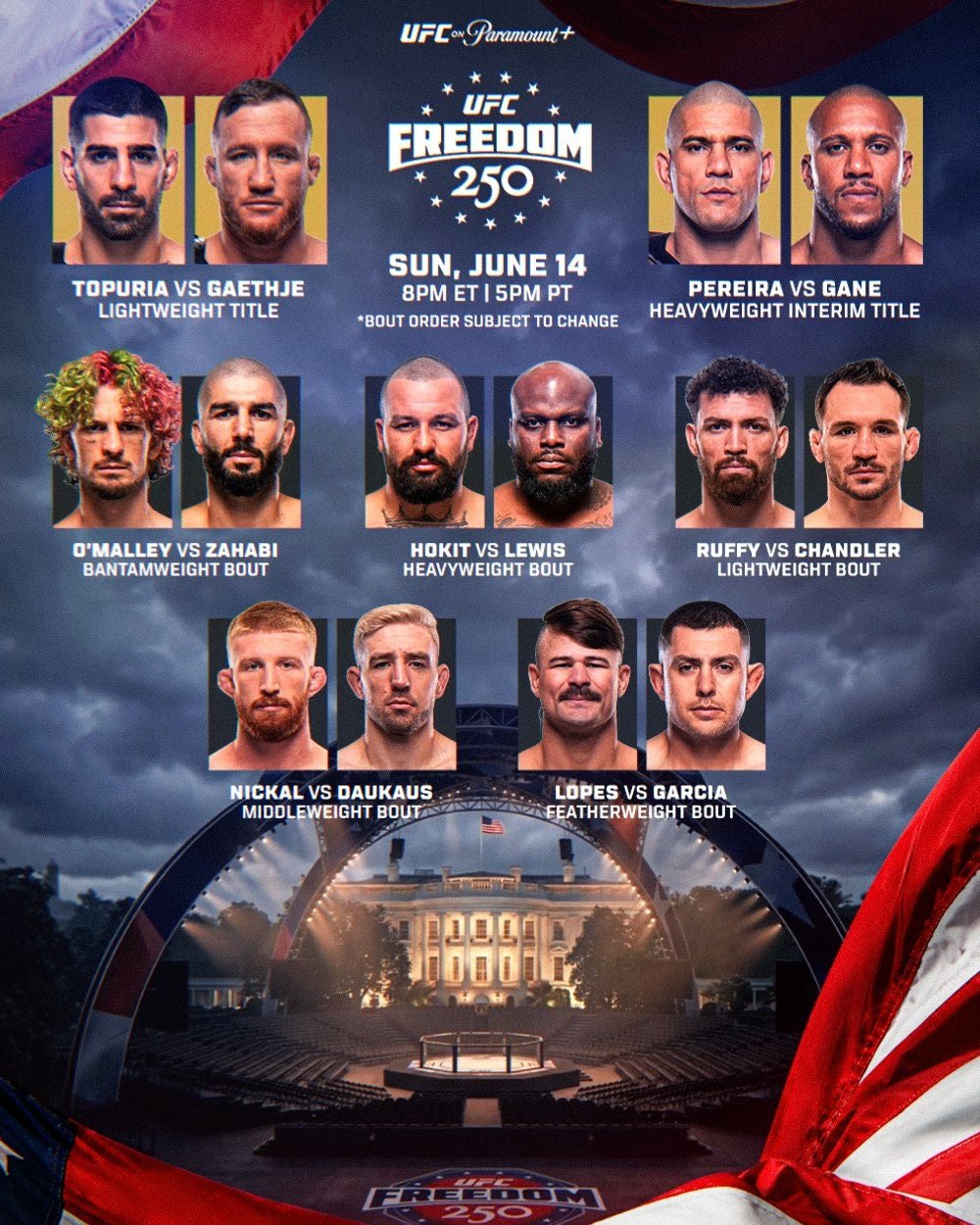 UFC 백악관 대회 페이스오프 5