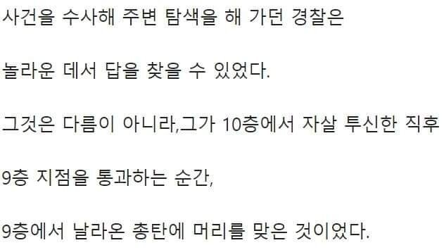 진실이 밝혀지지 않은 복잡한 자살 사건 5