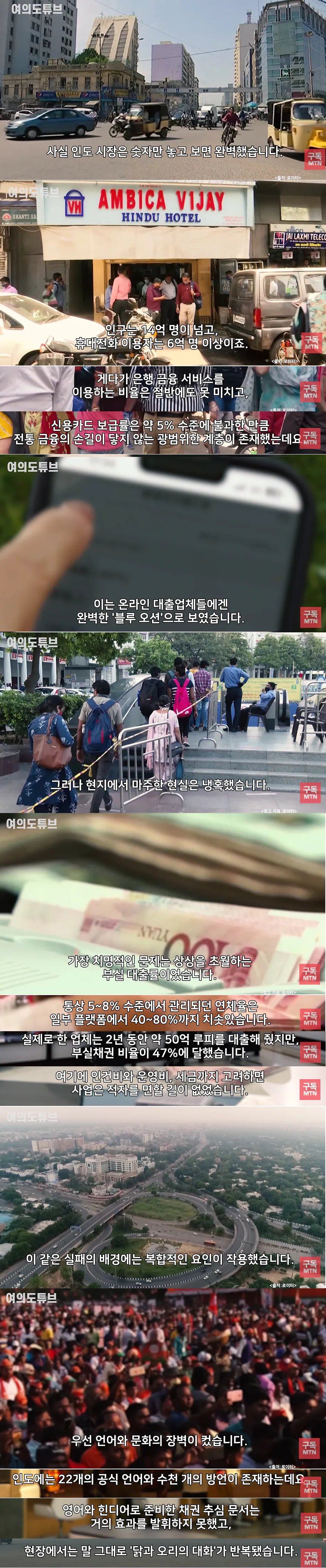 인도 진출했다가 제대로 털린 중국 대출 플랫폼들 ㅋㅋ 1