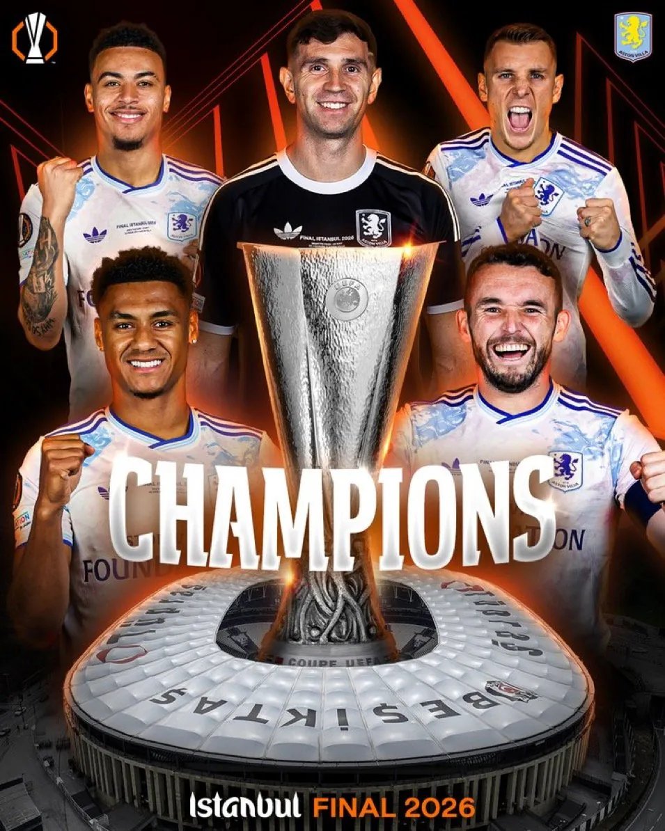 아스톤 빌라 FC, 2025/26시즌 UEFA 유로파 리그 우승.