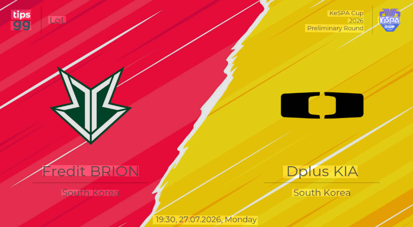 7/27 19:30 경기 KeSPA Cup #단판# 한진브리온 vs 디플러스기아 2
