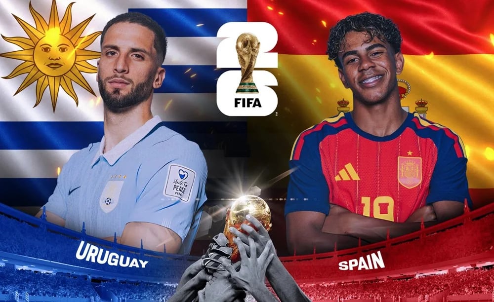 06/27 09:00 경기 FIFA 북중미 월드컵 우루과이 (+0.5) vs 스페인 2