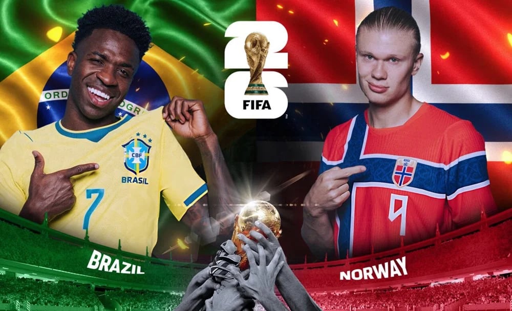 07/06 05:00 경기 FIFA 북중미 월드컵 브라질 (-0.5) vs 노르웨이 2