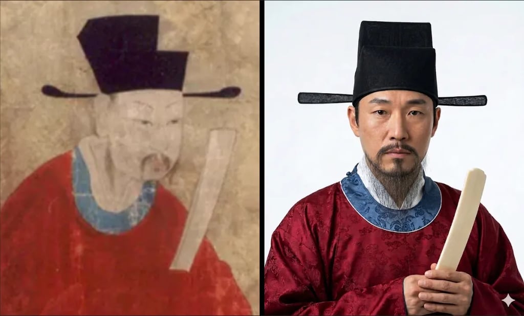 AI로 복원한 한국 역사 인물들의 얼굴 1
