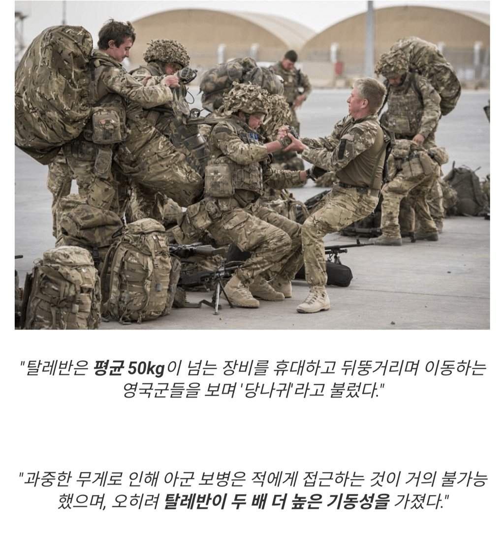 보병이 감내해야 하는 무게는 과연 얼마일까? 5