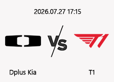 7/27 17:15 경기 KeSPA Cup #단판# 디플러스기아 vs T1 1