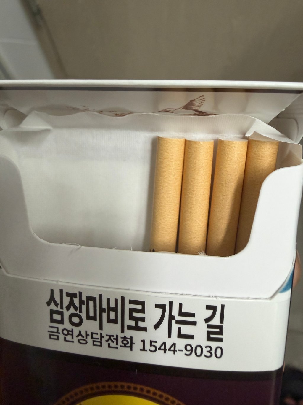 오늘 윗집에 16까치 담배 제공함