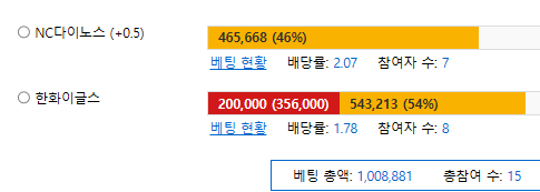 아 한화 빨리 끝내~ ㅋㅋㅋㅋ