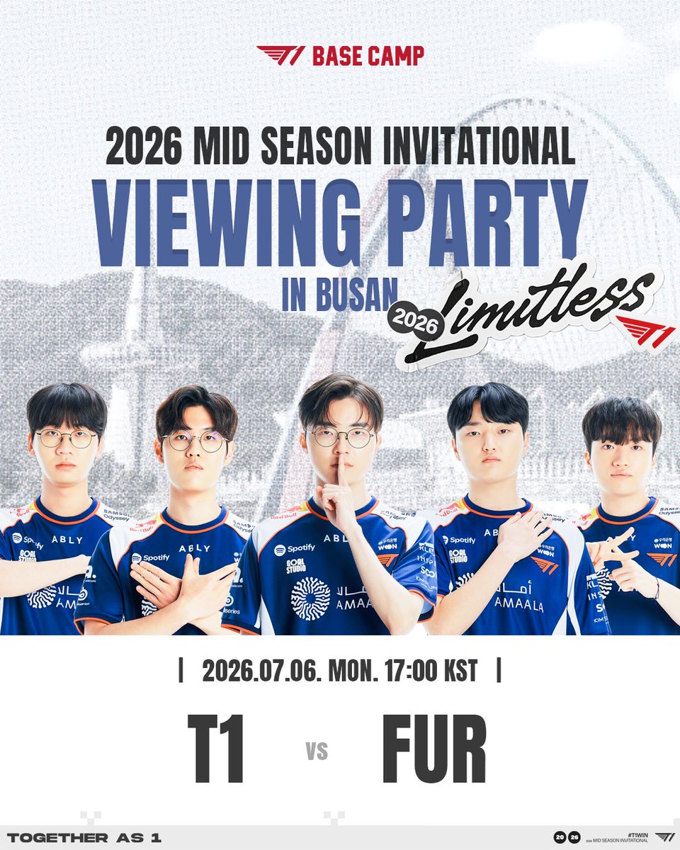 07/06 17:00 경기 MSI #BO.5# T1 (-2.5) vs FUR 2
