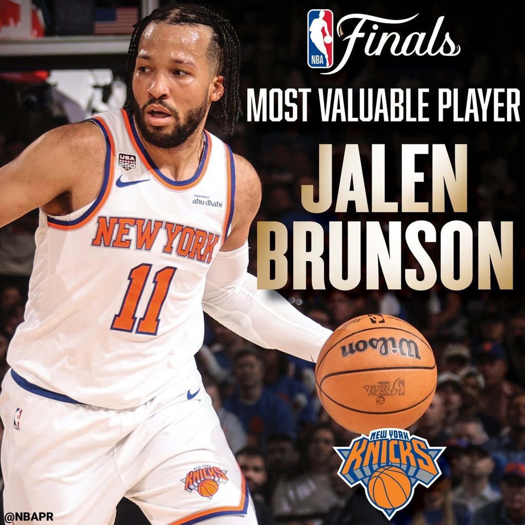 NBA 파이널 MVP - 뉴욕 시장님