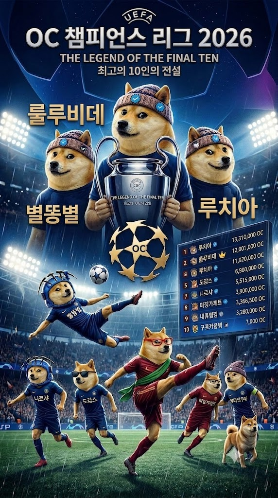 아까 누가 오챔 말하길래 ㅎㅎ