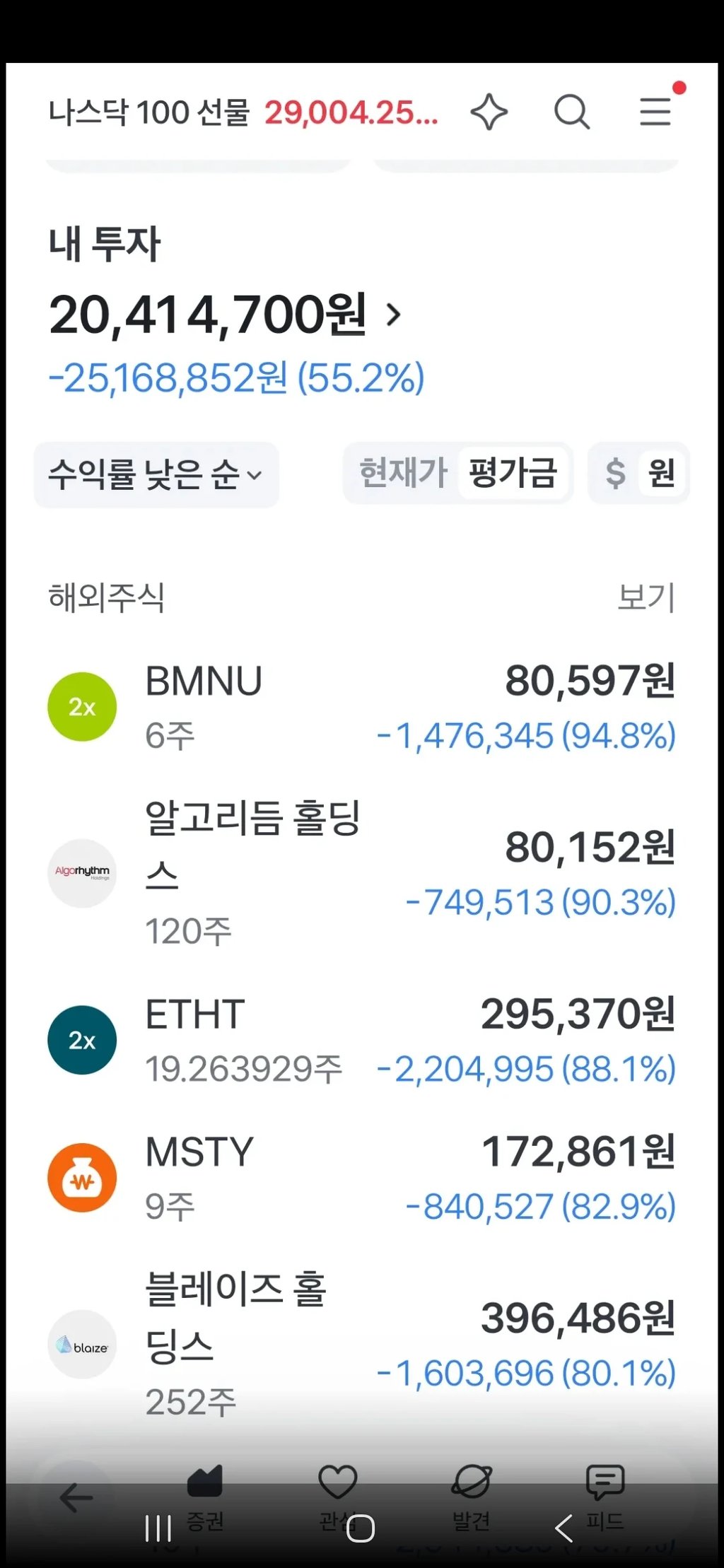 나이53 퇴직금 4400만원 미장에 투자한 결과 2