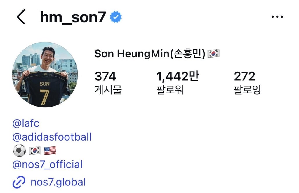 SNS 팔로워 손흥민 제친 보지냐 ㅋㅋ 2