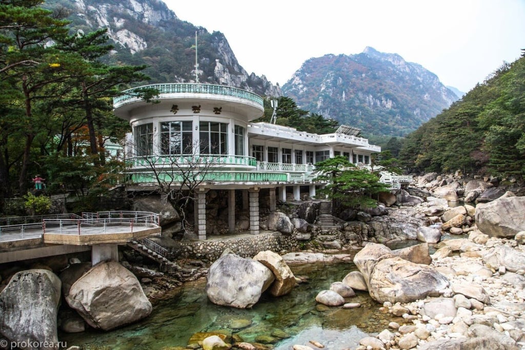 가을 북한 금강산 단풍 모습 1