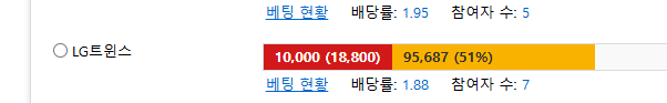 엘지 화이팅 ㅋㅋ