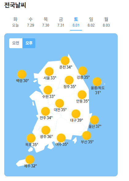 대구 주말 날씨 ㄷㄷㄷㄷ 1