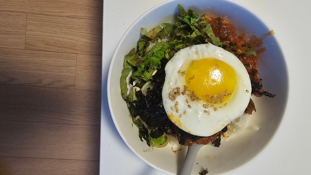 저녁 제육비빔밥