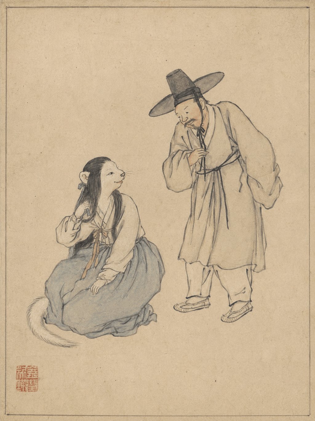 19세기 프랑스 인류학자가 기록한 조선의 이종족 2