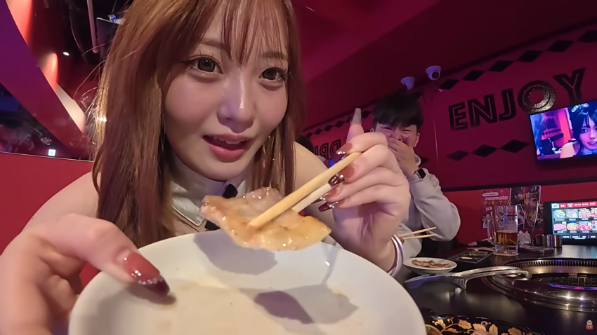 일본 바니걸이 고기를 구워준다면? 29