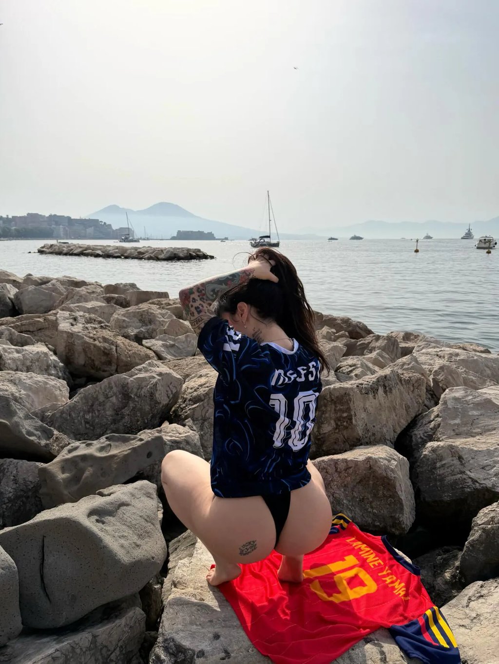 ㅇㅎ)해변에서 여러벌 갈아입기 4