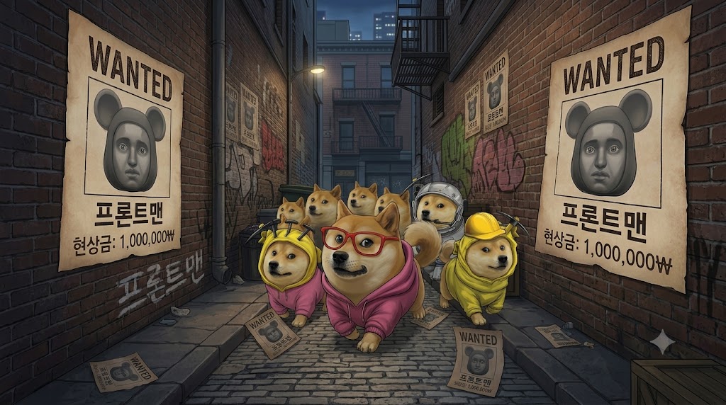 프론트맨 잡는다