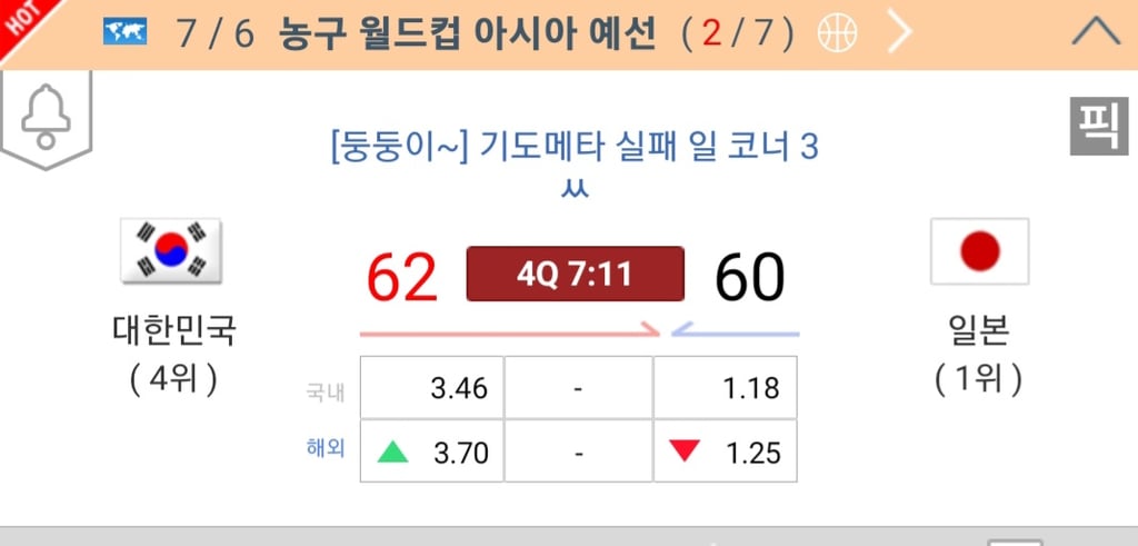 ???? 왜이기는중???