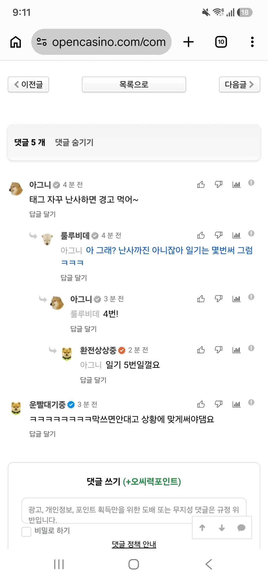 환전상상중형 착하네